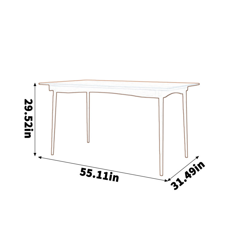 Teak wood solid wooden spacious desk
