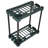 Stalwart Garden Tool Organizer - Utility Rack Maximizes Yard Tool Storage - Garage Space Saver