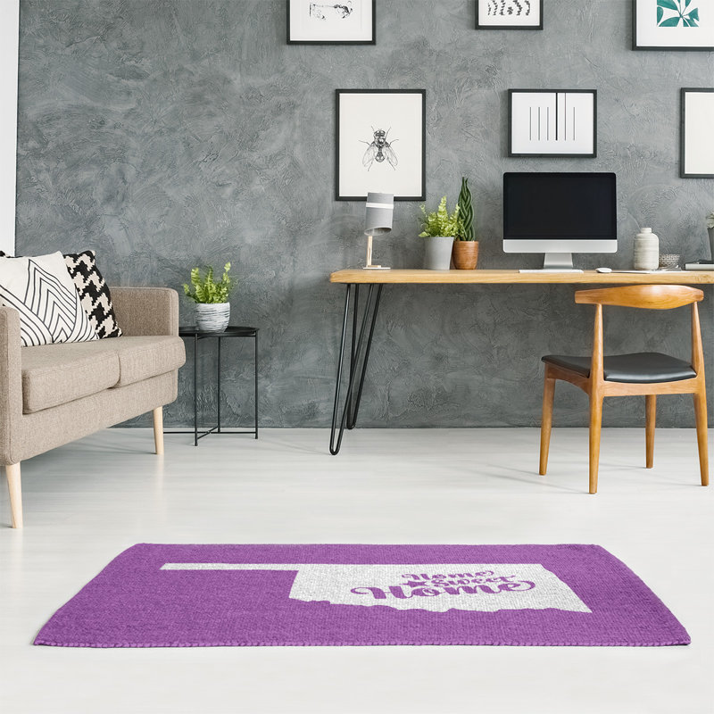 Chenille Indoor Rug, Rectangle 4' x 6'