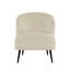 Fauteuil d'appoint et repose-pieds cube Betio Boucle-1917286117