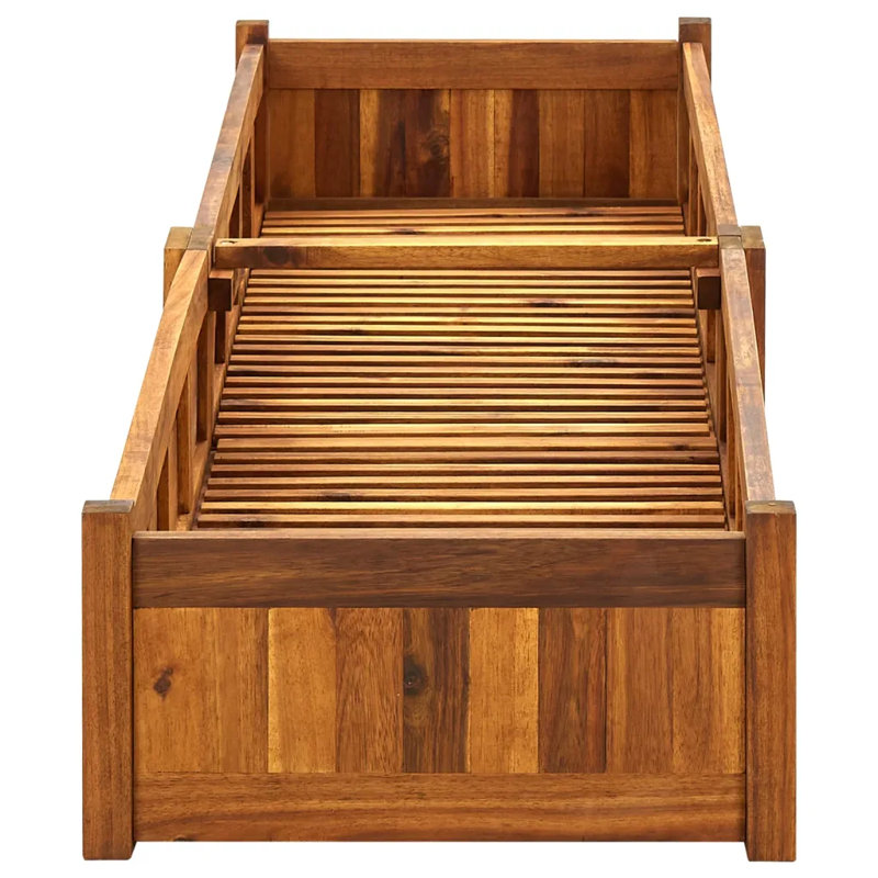 Wood Planter Box, H25 x W200 x D50cm