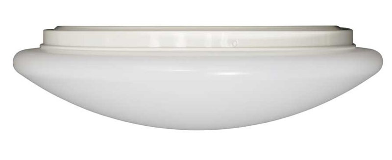 Plafonnier encastré pour cuve simple 14 po 1 lumières Envisage V, 3000 K, H 4,13 po x l 11 po x P 11 po