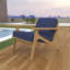 Outdoor 5" Deep Seating Cushion Set With Durable Cover Rite Fabric-1702184030