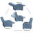 Anikha Upholstered Recliner-733433686