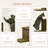 Daundra 56.25'' H Cat Tree