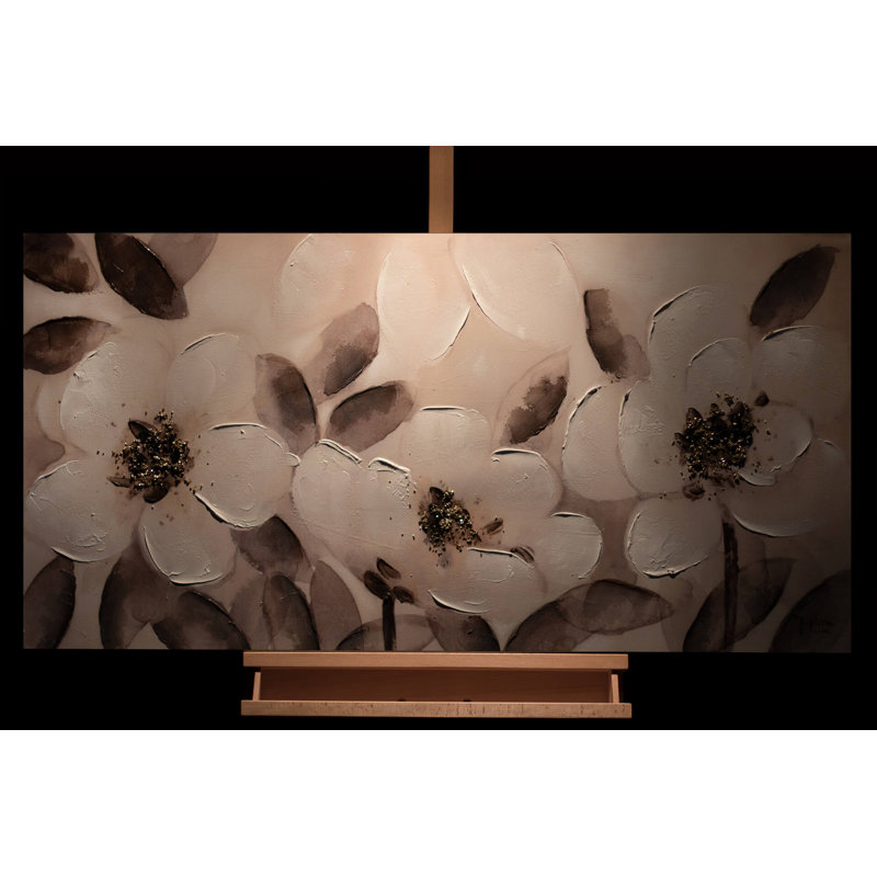 Blossoming Memory Hand -Painted Acrylic Painting