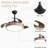 41.96'' Ceiling Fan with Light Kit-88521704