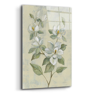 «Sage Magnolia» par Silvia Vassileva - peinture sans cadre