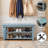 Carrold Utility Mudroom Bench with Shelves-1456870923