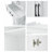 Modern Elegant Design Freestanding Bathroom Vanity