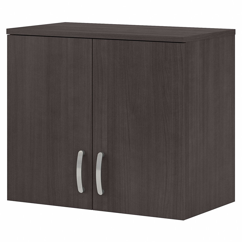 Garage 24" H x 28" W x 16" D Universal Wall Cabinet, Storm Gray
