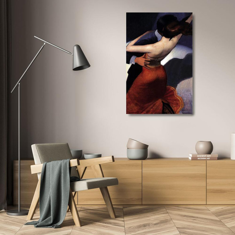 Danseurs de salsa, H 24 po x l 16 po