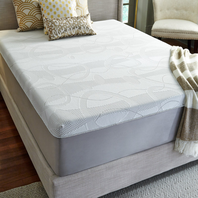 Otero Plush Memory Foam Mattress, Twin, 8"