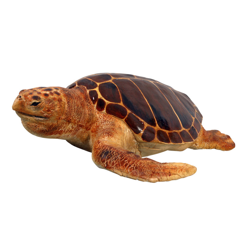 Giant Loggerhead Sea Turtle Statue