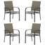 4 - Person Patio Dining Set with Square Table-572221515