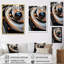 Art liquide, sphères noires et blanches I - formes abstraites sur toile-1678220719-1678220708