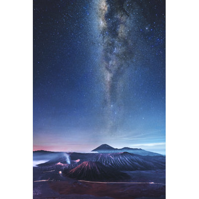 Milky Way At Mt.Bromo - Wrapped Canvas Print