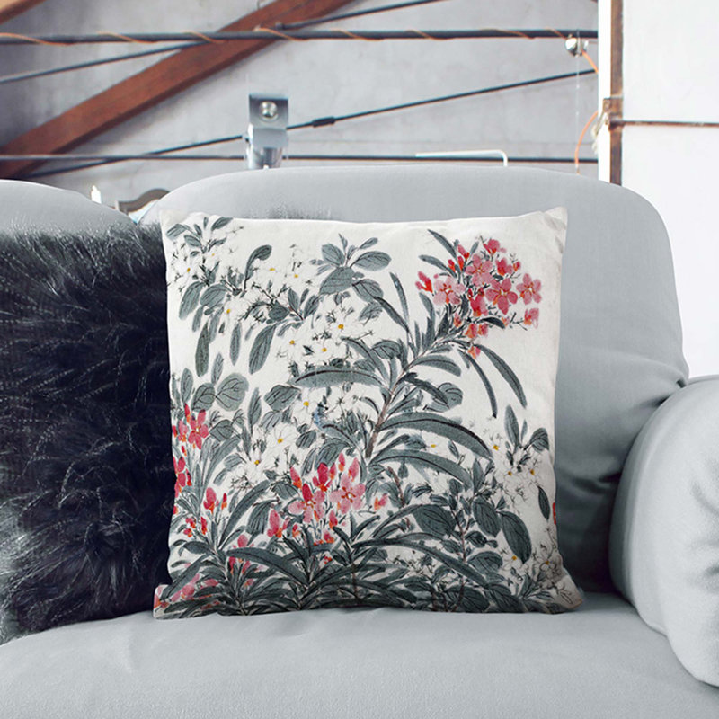Square Throw Cushion, 55cm H x 55cm W x 20cm D
