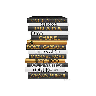 " Tall Bookstack " by Amanda Greenwood