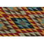 Tapis beige / brun en laine noué à la main 3 pi 4 po x 4 pi 11 po Madee Southwestern