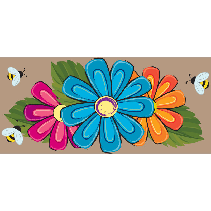 Tapis antidérapant Halma Giant Gerbera