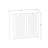 RiverRidge Ellsworth Double Tilt-Out Laundry Hamper Cabinet with Removable Cloth Storage Bag - White