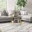 Bupe Glass Top Single Coffee Table-1352929651-1407476693