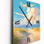 Vidette - Horloge murale plage-408165257