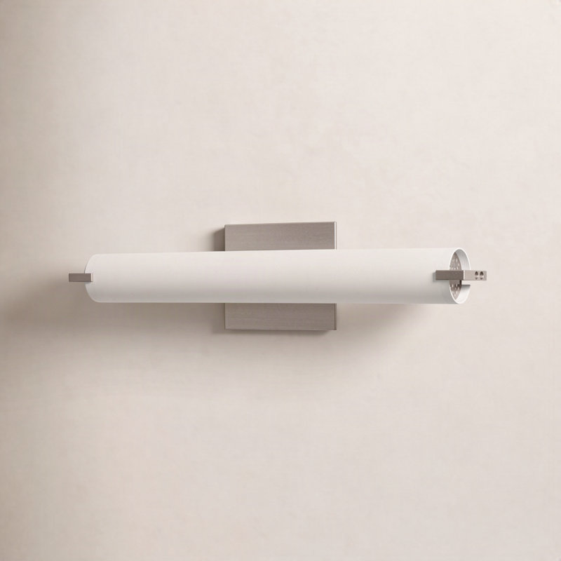Bradson Flush Mounted Sconce, Brushed Nickel, LED