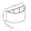 Enola Iron Flush Mounted Sconce-36671132