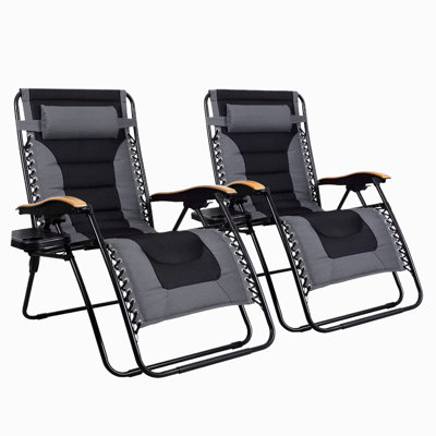 Fauteuil inclinable zéro gravité avec coussin Talecia