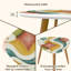 Ensemble de 2 tables basses gigognes Triangle