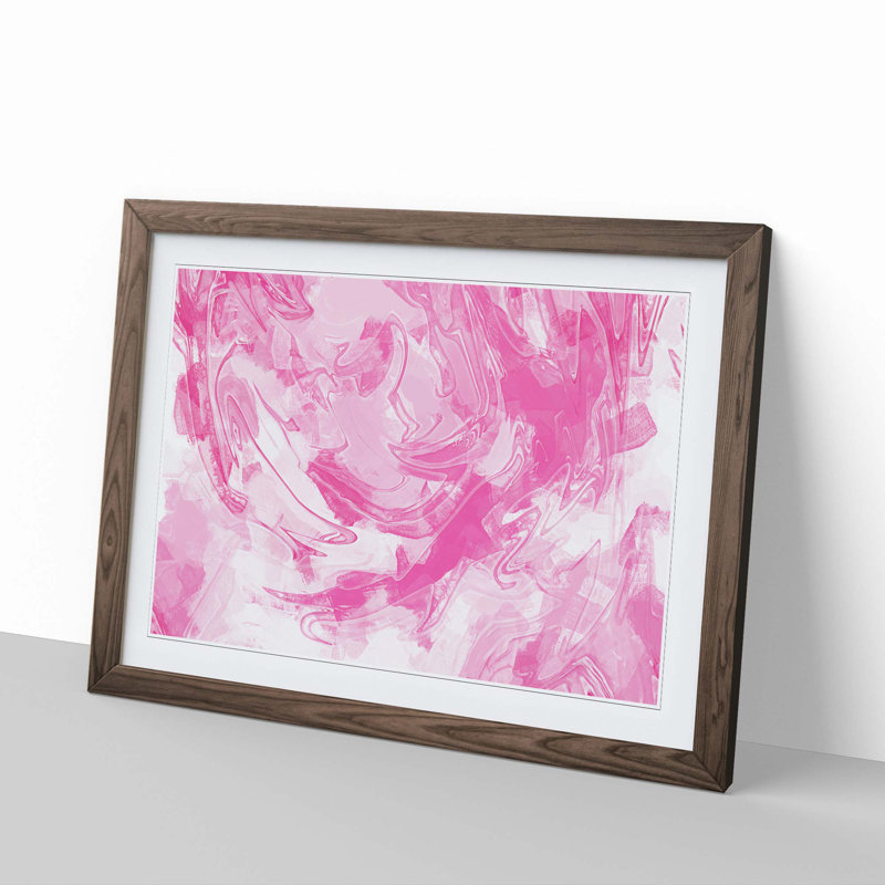 Go My Own Way - Picture Frame Painting Print, 62cm H x 87cm W x 2cm D, Walnut Framed