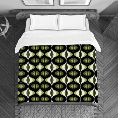 Funky Geometric Shapes Duvet Cover