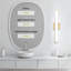 "Maxim 52004GLD: Superbe lumière de meuble-lavabo à DEL dorée de 30 pouces - Moderne, à intensité variable, parfaite pour la salle de bain!"