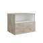 Hailey 49cm W Manufactured Wood Bedside Table