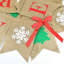 Merry Christmas Banner Burlap