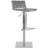 Barber Swivel Upholstered Adjustable Height Counter Stool with Metal Frame-2005715503