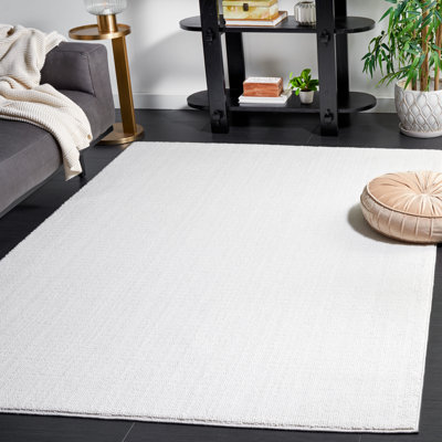 Addey River Performance Solid Color Area Rug