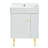 Leschen 21.6'' Single Bathroom Vanity with Ceramic Top
