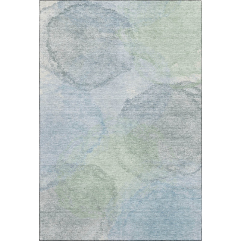 Tapis décontracté de qualité supérieure Mayfield AMF2443, Sky, 10 pi x 14 pi