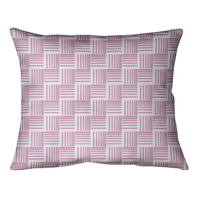 Coussin lombaire à rayures classiques Baskettressées