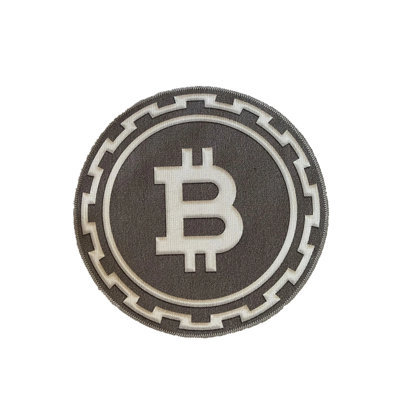 Bitcoin Logo Patterned Carpet