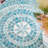 Stool with Capiz Design