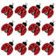 Sequin Ladybug Ornament, 5 Inches