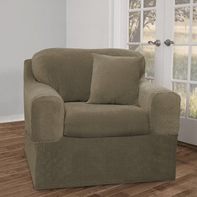 Box Cushion Armchair Slipcover