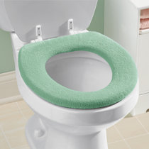 Fancy 3pc bath rug Set toilette seat cover Non-slip Dark green color #6  flufly super soft for bathroom décor 