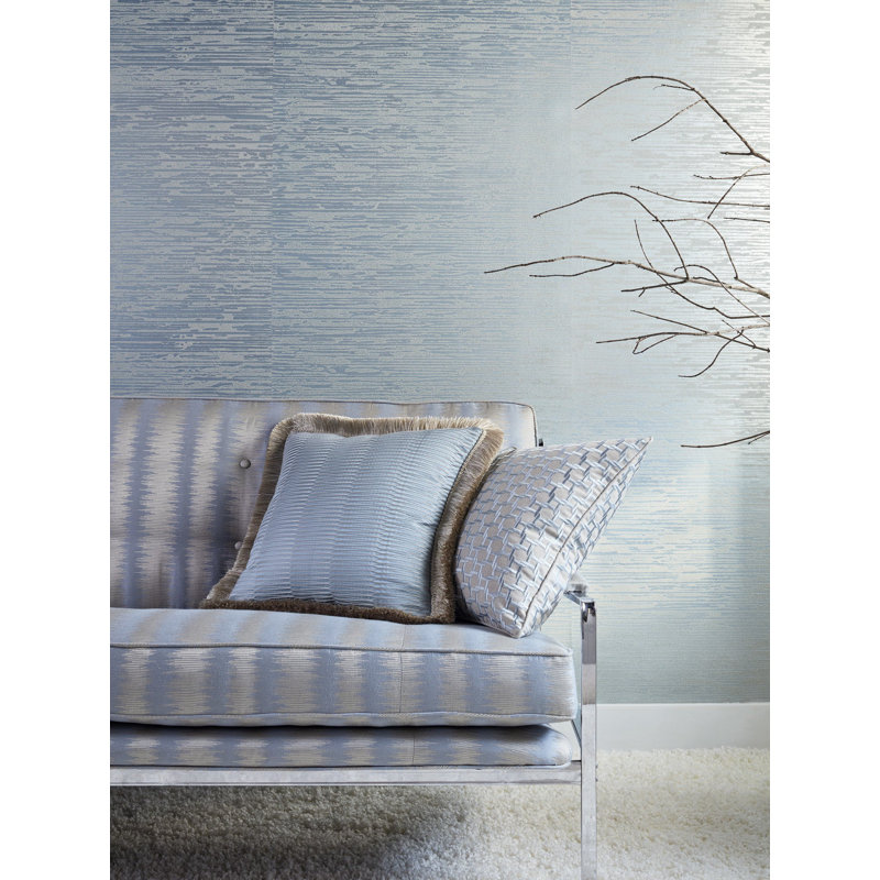 Modern Luxury Shimmer Brush Fringe Fabric, Flax