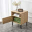 Armoire de chevet en rotin japonais