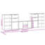5 Piece TV Units With Storage ODDA Solid Wood Pine-139658632